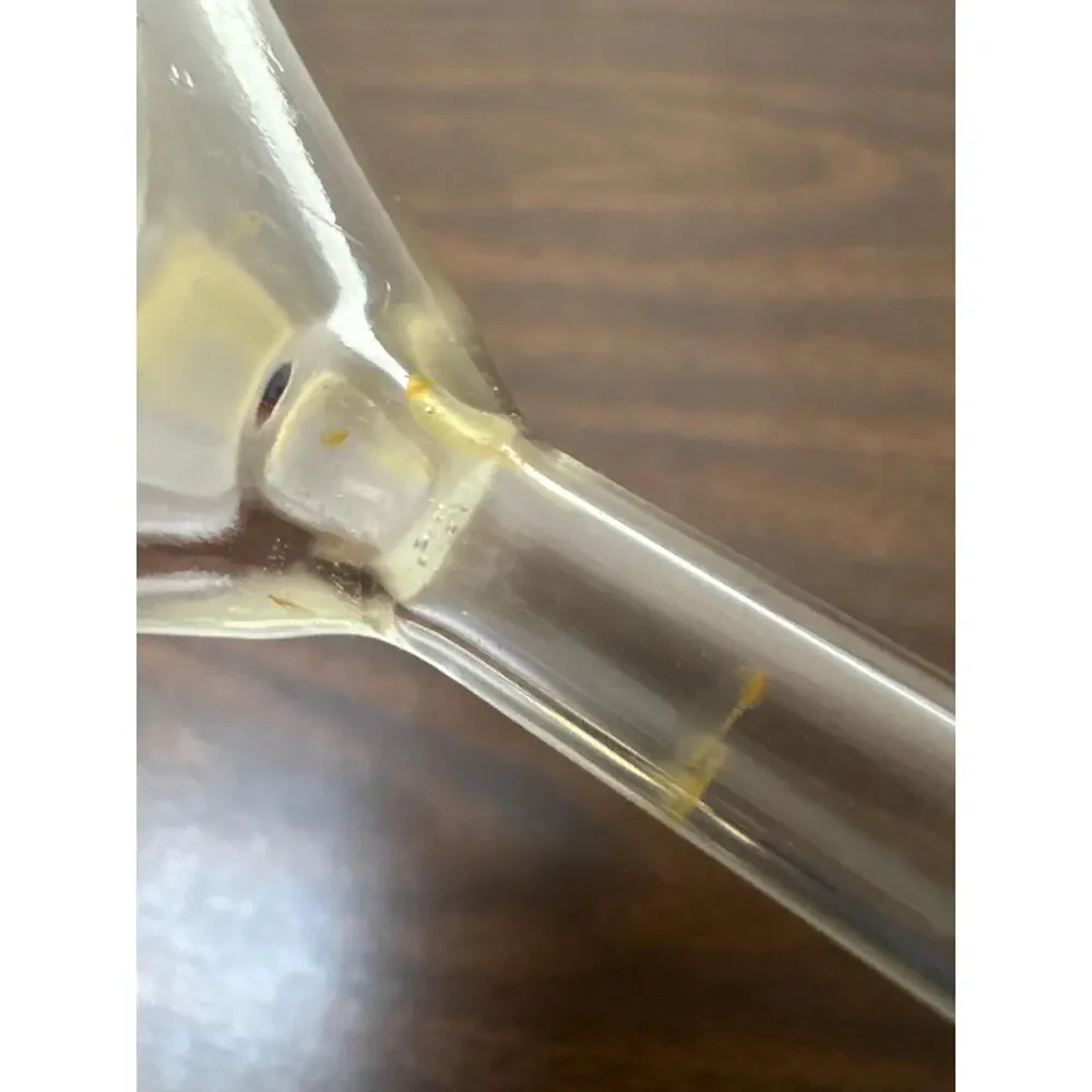 Vintage Pyrex 60 degree funnel used
